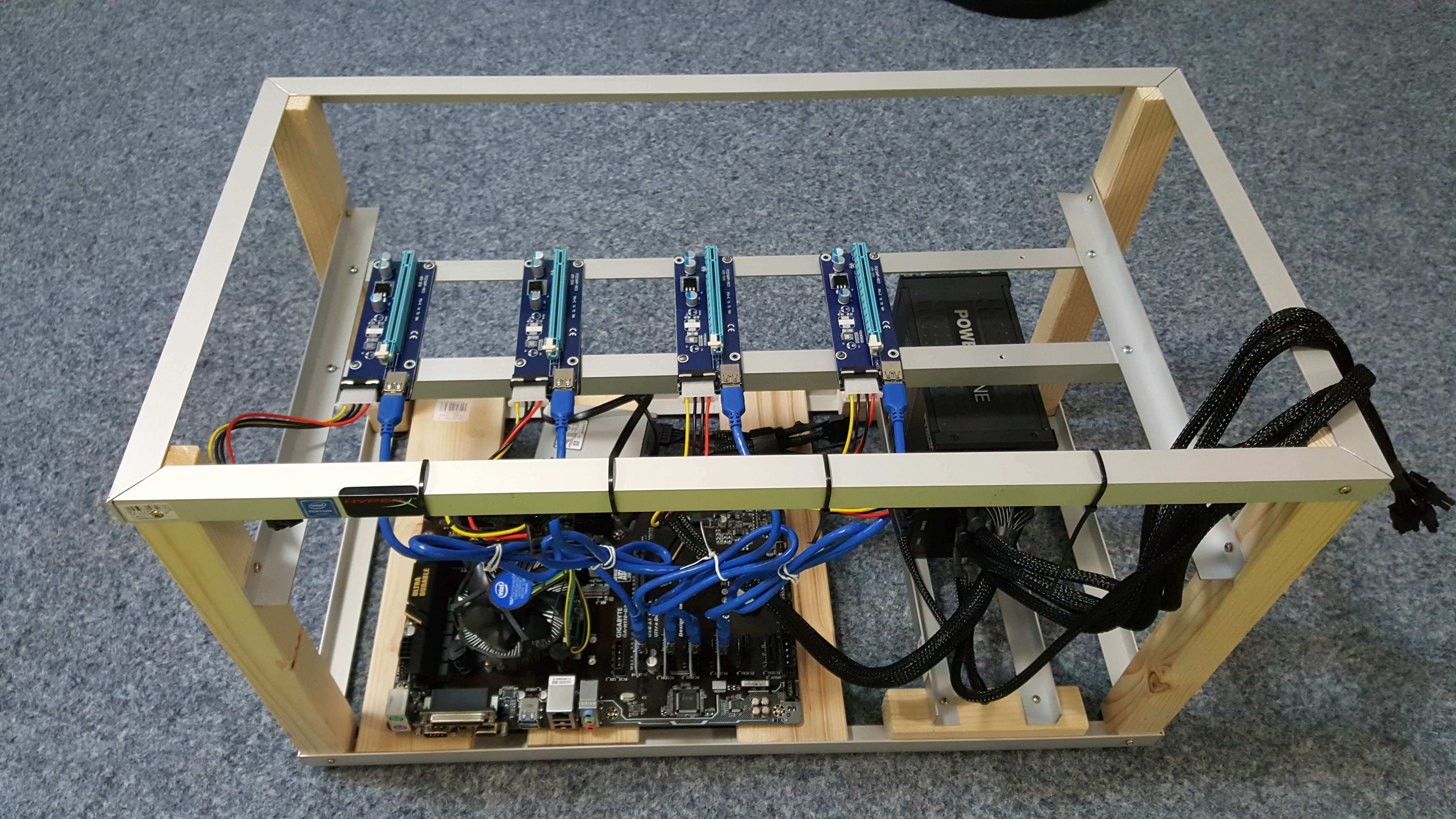 Ethereum miner - pcie 1 riser